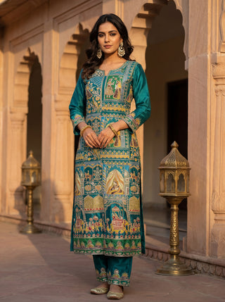 Designer Unstitched Suit for Women – Premium Embroidered Dress Material for Festive & Wedding Wear