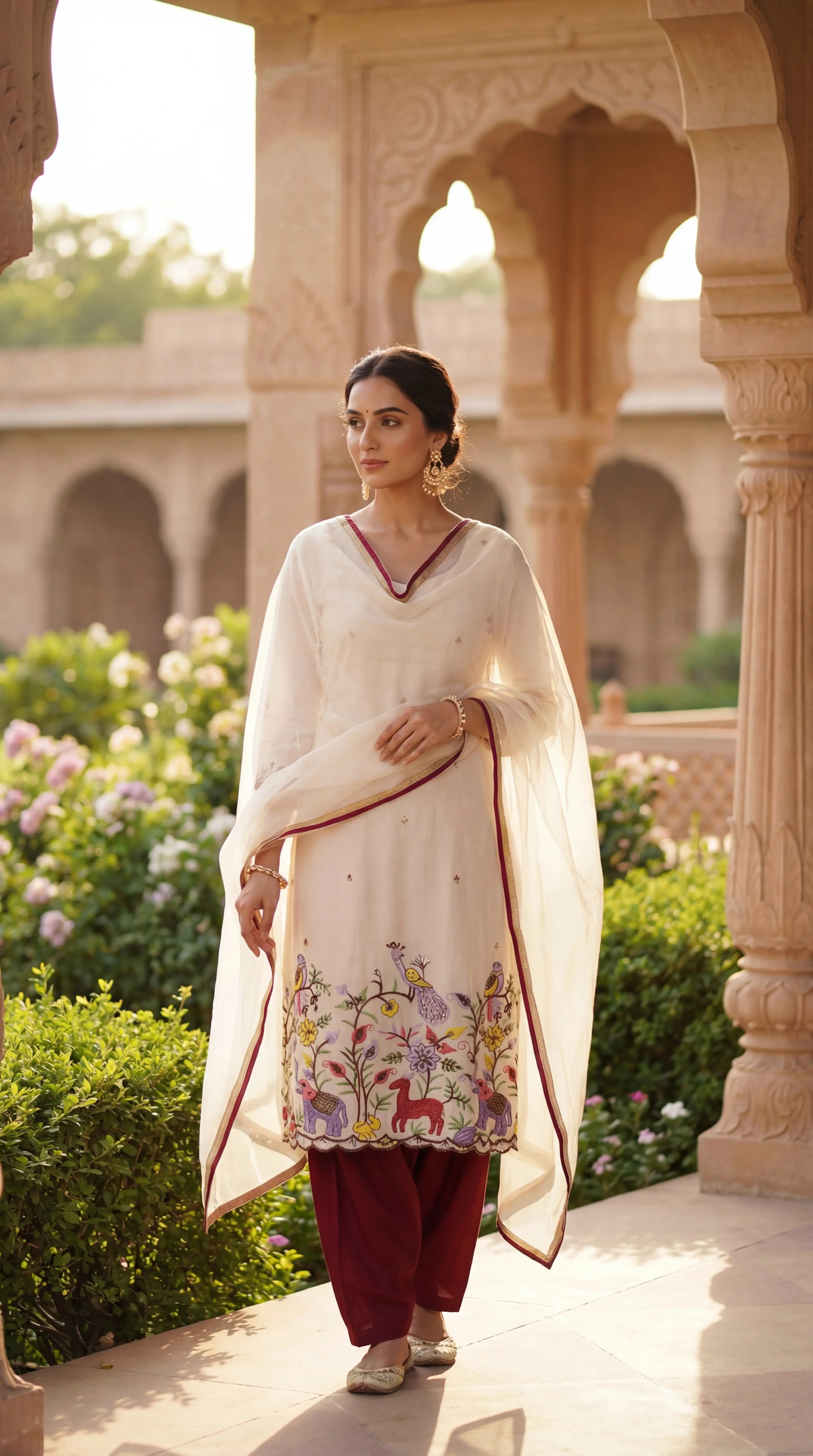 Pure Cotton Unstitched Dress Material for Women