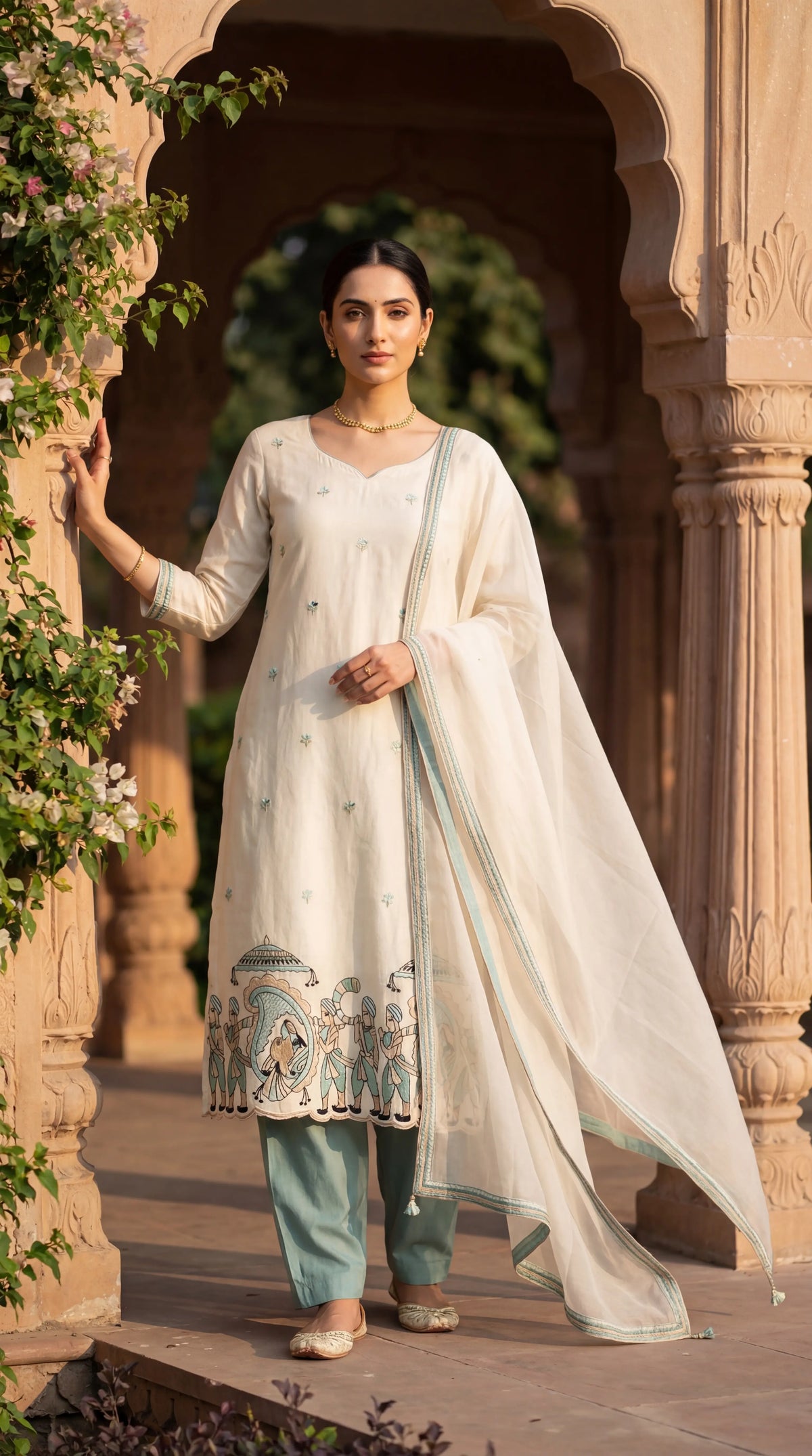 Unstitched Cotton Dress Material for Women