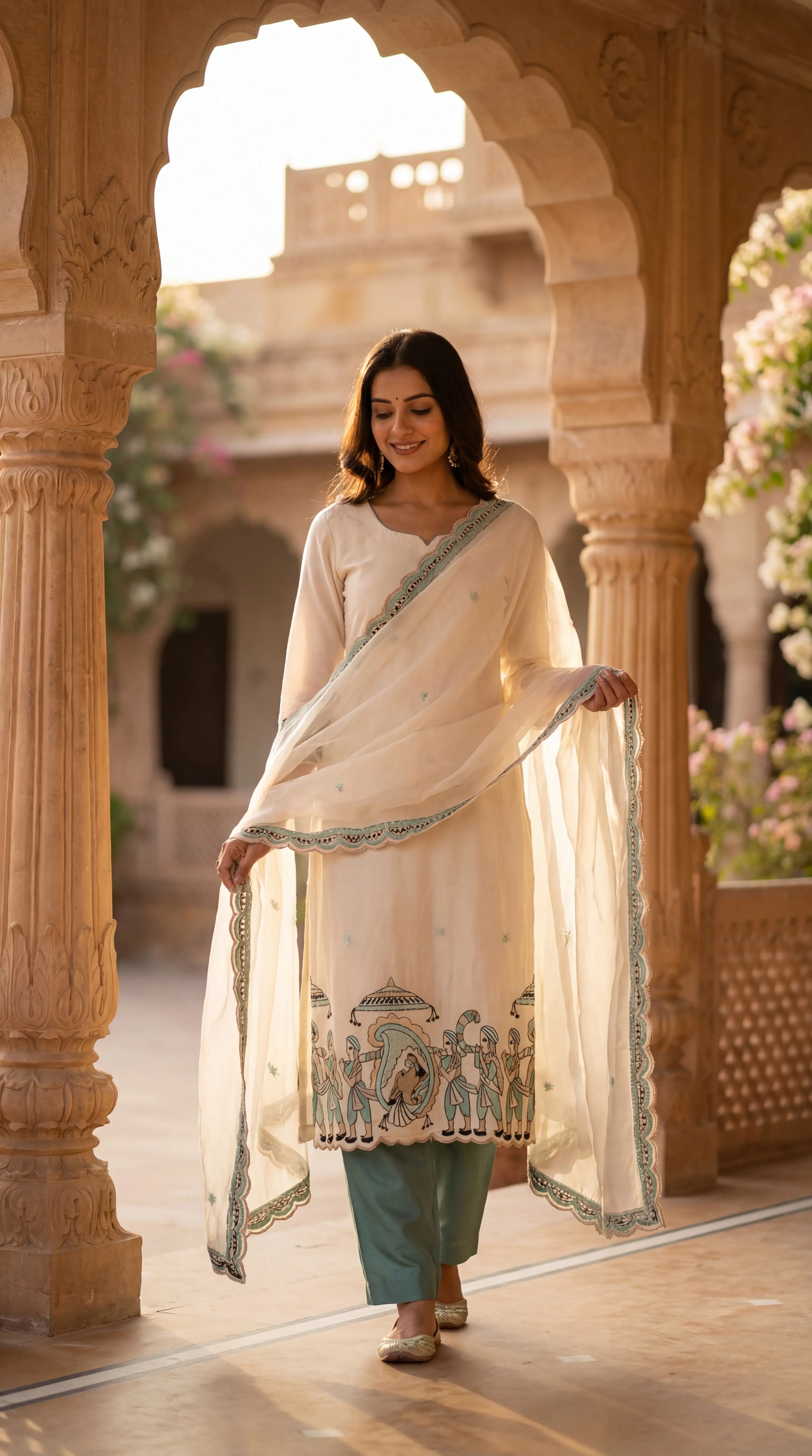 pure cotton dress material with cotton dupatta Pure Cotton Top, Bottom And Dupatta Dress Material at 499/piece | Surat